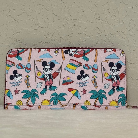 Dooney & Bourke Disney Mickey Mouse Summer Wallet - Picture 2 of 12